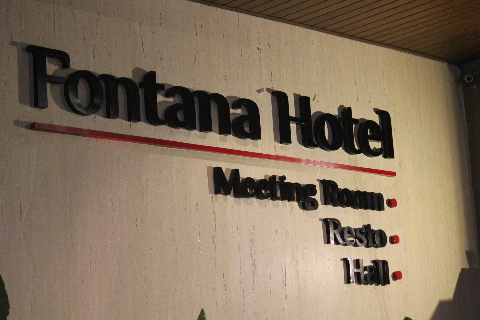 Fontana Hotel Jakarta Kültér fotó
